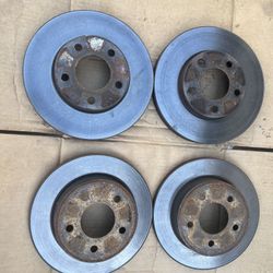 94-04 Mustang Brake Rotors Front/ Rear GT V6