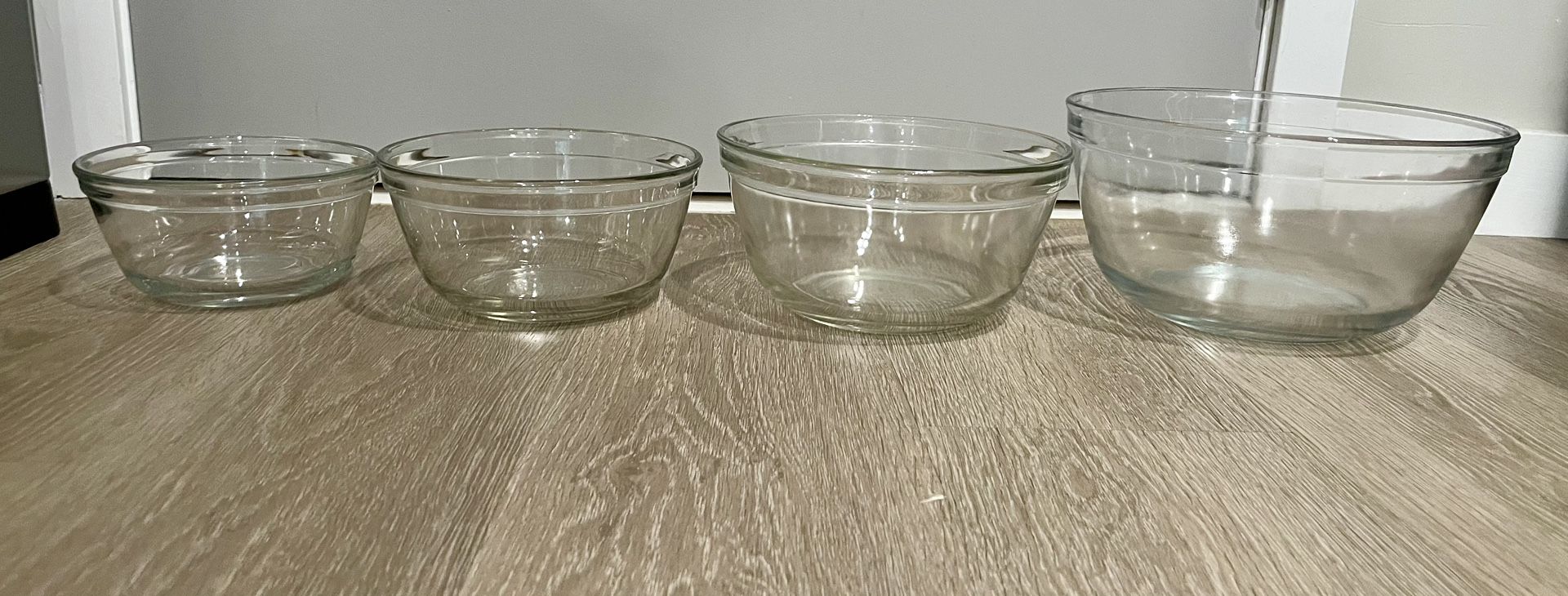 🥣 Vintage ANCHOR OVENWARE nesting mixing bowls | Perfect condition 🌟