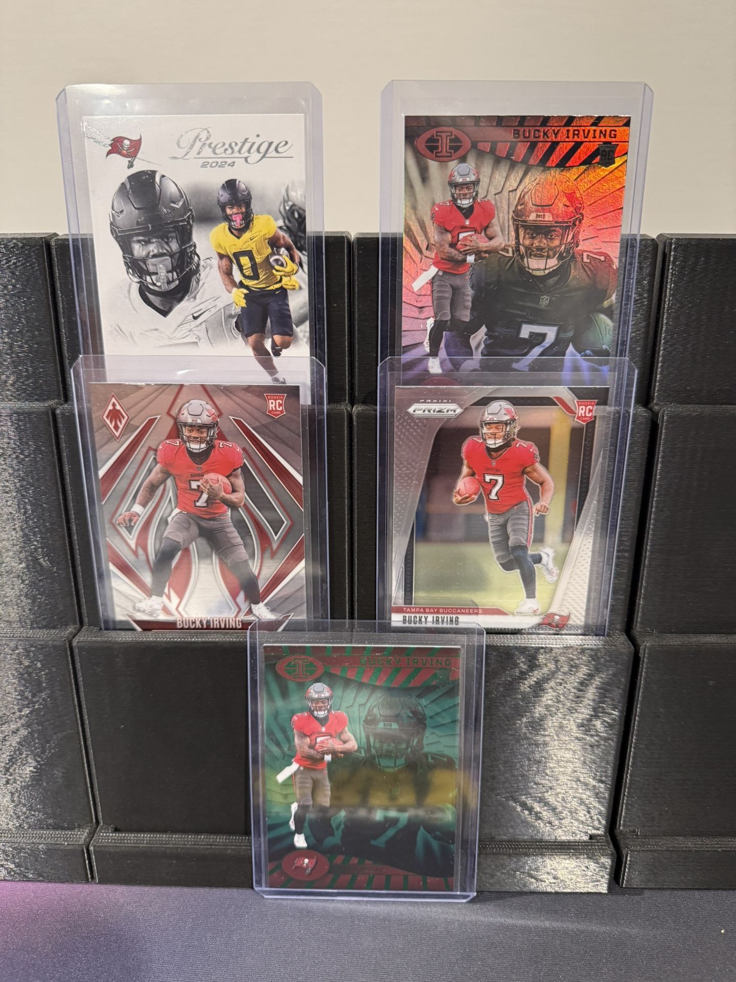 (5) Card Bucky Irving RC Lot