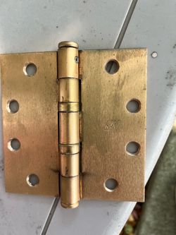 Steel hinges all metal