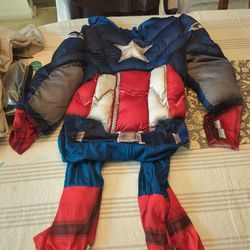 Captain America Halloween Costume 