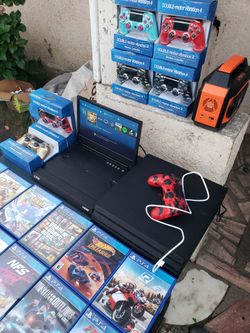 2020 PS4 Playstation 4 Pro 1TB 1000GB & 1 Sealed Control $200!. $10! Old sport Games. $20! Better games. $30! Great games. $40! Extra control trade ar