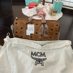 MCM Ottomar Weekender Bag