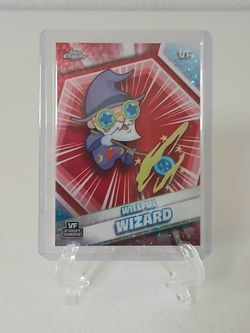 2026 Topps VeeFriends Chrome Wilful Wizard #192 Red Refractor 1/5 - NM