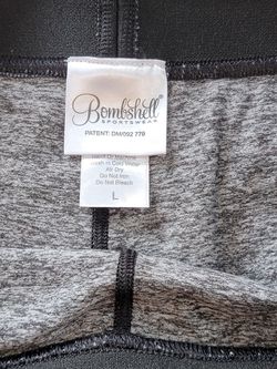 Buy Bombshell Sportswear Thigh-High Leggings Grey/Black Online at  desertcartParaguay