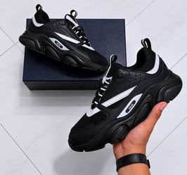 Brand new Dior b22 size: 10 includes box and wrapping  black fully reflective