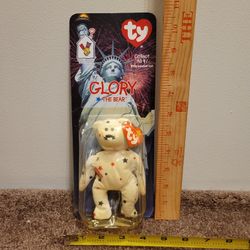 Ty Beanie Babies Glory The Bear 1993 Tag Error Retired Teenie 97-99 Baby