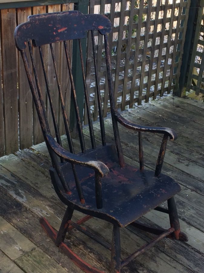 FREE Antique Rocking Chair to be refinished