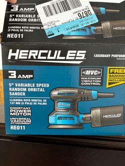 REDUCED Hercules sander