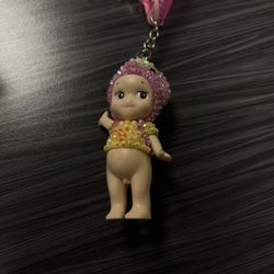bedazzled sonny angel keychain