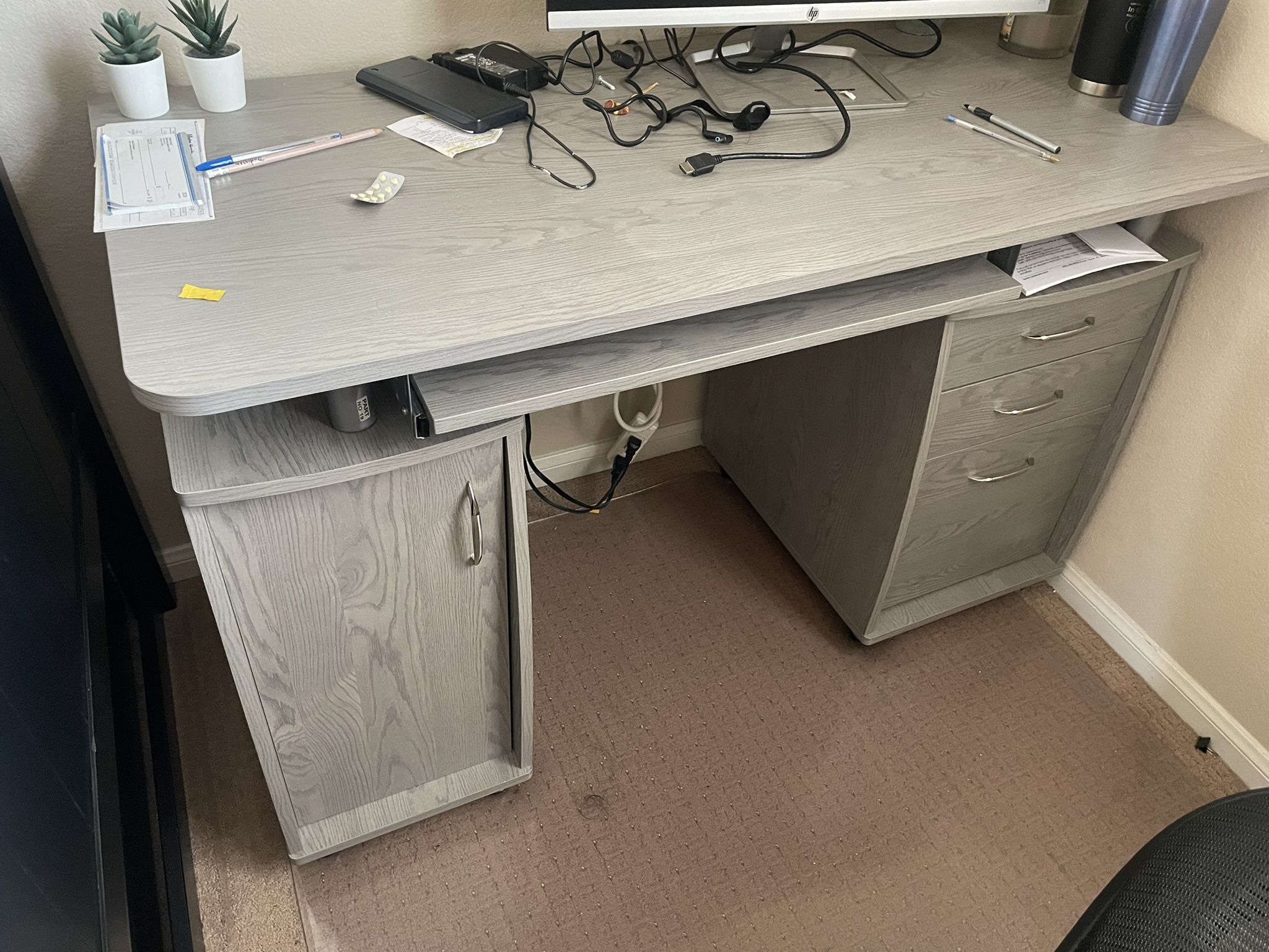 Desk + House Decor