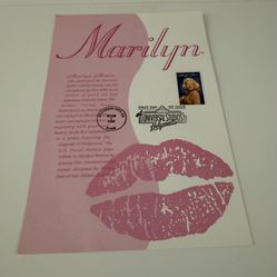 Marilyn Monroe Stamp - Universal Studios First Day Event June 1, 1995, NEW