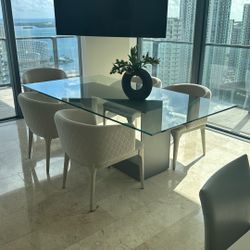 Dining Table With 6 Chairs 