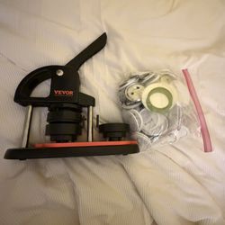 Vevor Pin maker machine with supplies