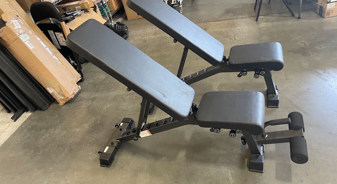 YOUTEN 1000 LB Weight Bench Heavy Capacity | 9-4-4 Almost 90° Adjustable Incline Decline Exercise Bench Press for Home Gym More Stable and Durable | F
