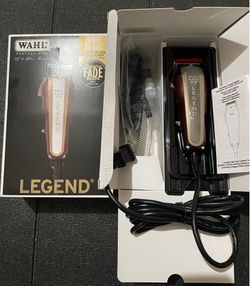 Wahl Professional 5 Star Legend Clipper, Corded Ultimate Fading Clipper with Adjustable Taper Lever and 8 Cutting Guides