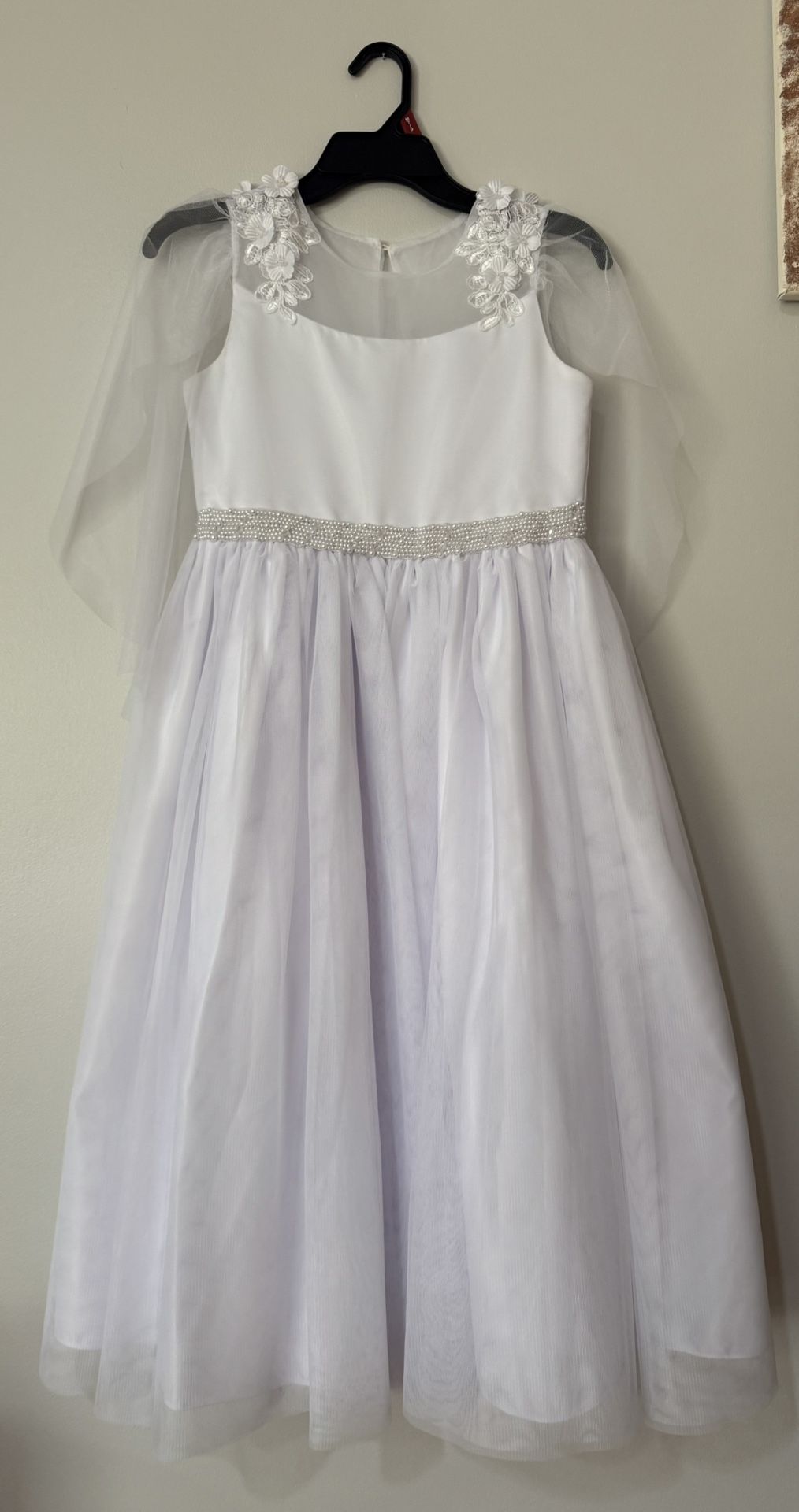 Size 14 White First Communion Dress