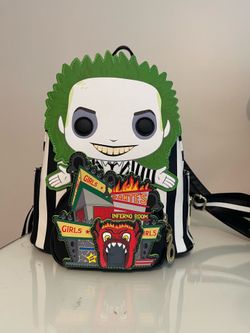 Pop Loungefly Beetlejuice Mini Backpack