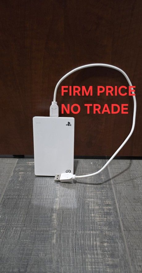 SEAGATE 2TB HD for PS5, Firm Price, No Trade, Works Perfect, Read Description For Details