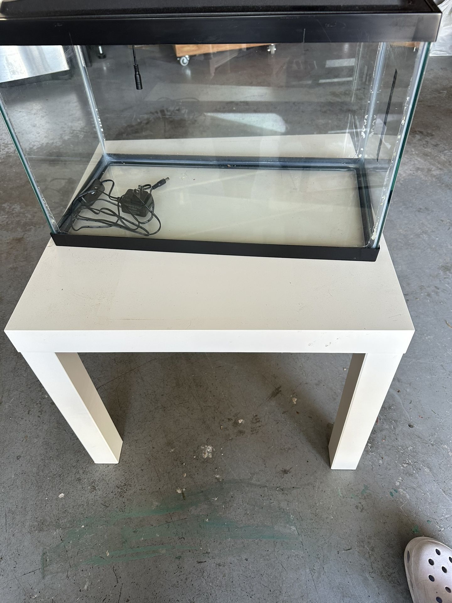 Fish Tank And  Table 