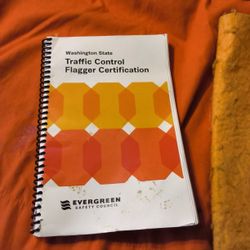 Washington traffic control flaggers certification booklet.
