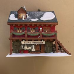 Dept 56 - North Pole Series  - “Santa’s Woodworks”