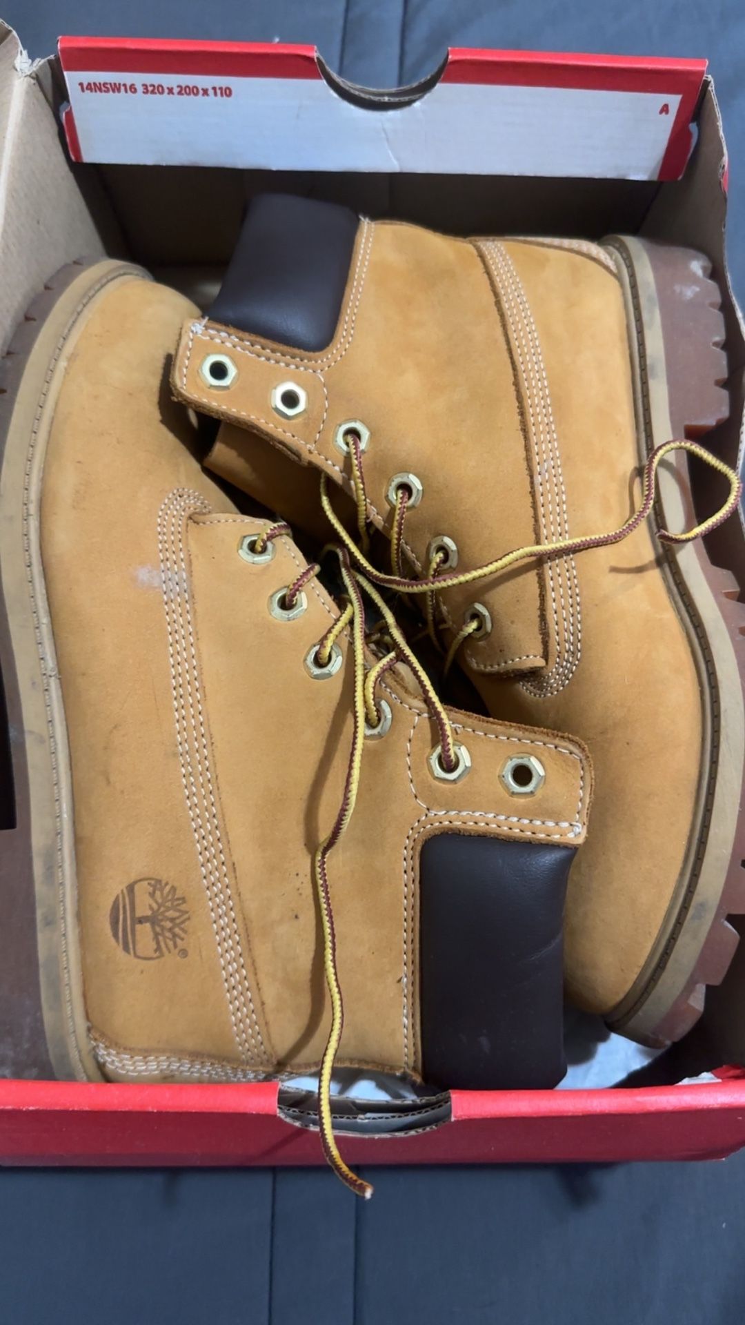 Timberland Leather Boots Size 6 M