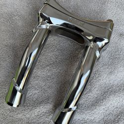 Biltwell Chrome 6.5” Pullback  Risers 