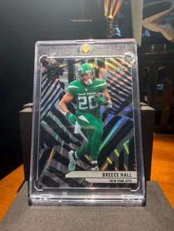 Panini 2024 Donruss Elite Breece Hall #43 Razzle Dazzle New York Jets