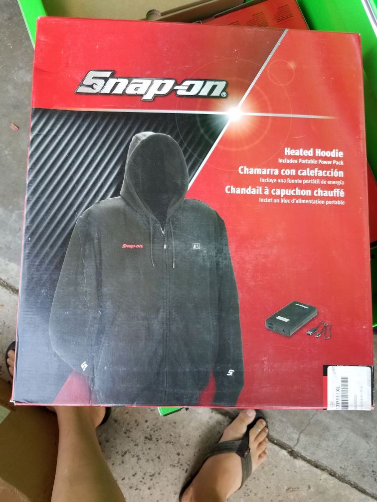 Snap On heated hoodie