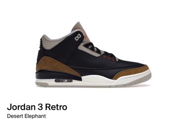 Nike Air 3 Jordan Desert elephant CT8532 008 Size 12