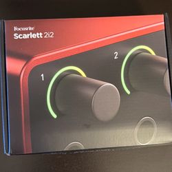 Scarlett 2i2 Interface 