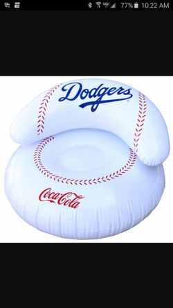 Los Angeles Dodgers inflateable chair