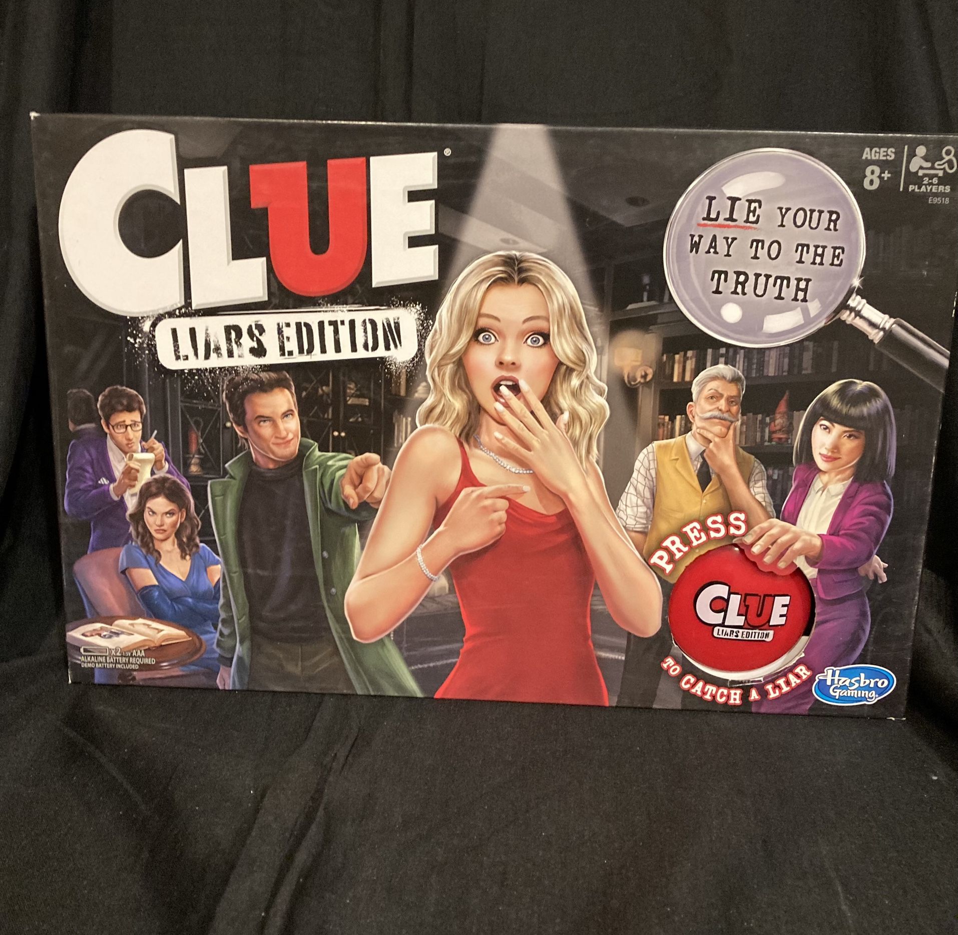 Clue Liars Edition Board Game