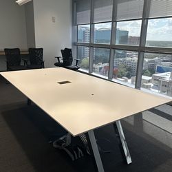 TWO WORK DESKS