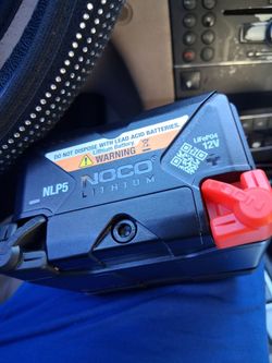 NOCO NLP5 12V 250A Lithium Powersport Battery
