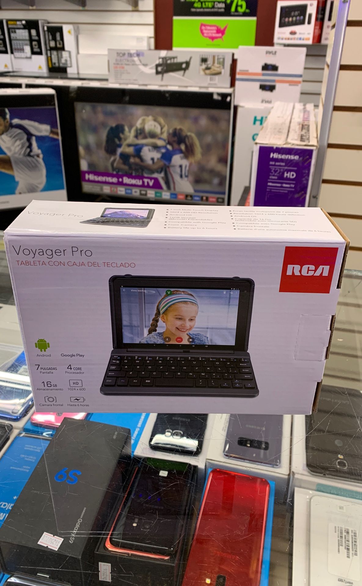 RCA TABLET WITH KEYBOARD