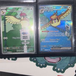 Full Art Pidgeotto & Pidgeot EX