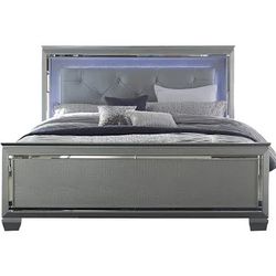 Queen Bed Frame LED (dresser Mirror Night Stand And Chest Sold Separately)
