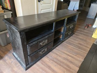 Free entertainment center tv stand