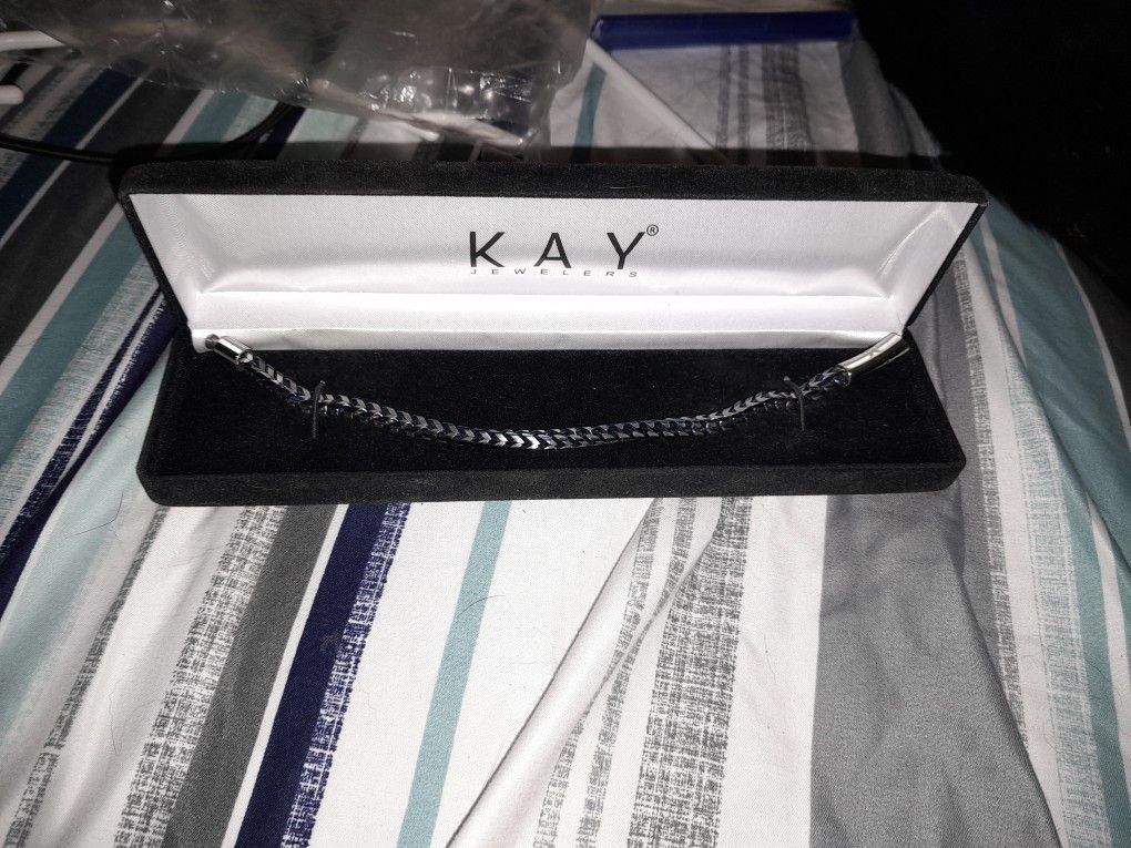 Lynx Surgical Steel Braclet From Kay Jewelers