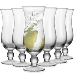 12 Tall 14oz Cocktail Glass Pina Colada