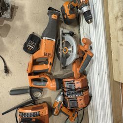 Ridgid Cordless Tools