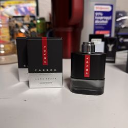 Prada Luna Rossa Carbon Eau De Toilette 9ml .3fl Oz Cologne Men’s