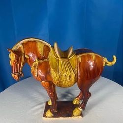 Vintage Pottery Tang Horse