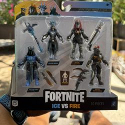 Fortnite Ice Vs Fire Action Figures 