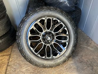 20inch rims Fuel with Fuel tires