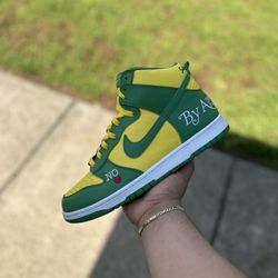 Supreme x Nike Dunk High SB By Any Means Brazil Sz 10.5 