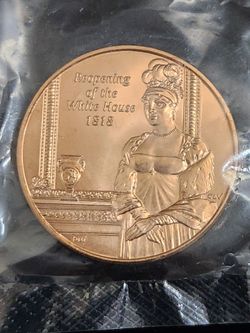First Spouse Bronze Medal of Elizabeth Monroe