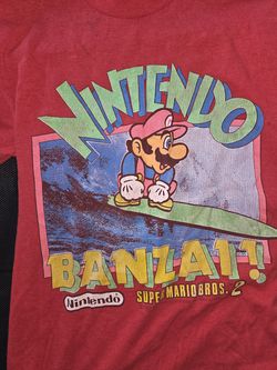 Super Mario "Nintendo Banzai!" Shirt (L 14/16)